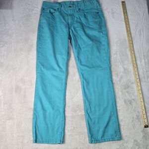 Levis 511 Jeans Mens 34x29 Light Blue  Cotton Stretch Straight Fit 36x30 (34x29)